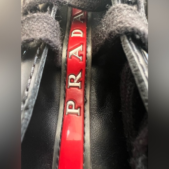 Black Prada sneakers Size 10.5 - Picture 4 of 5
